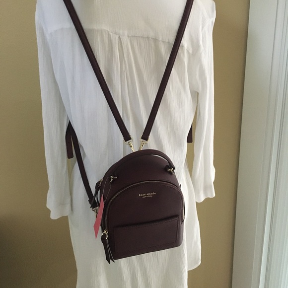 Kate spade mini convertible backpack - Picture 4 of 7